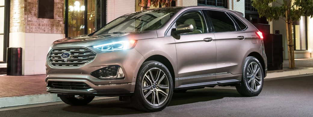 Обои автомобили Ford Edge Titanium Elite - 2018 - Car wallpapers