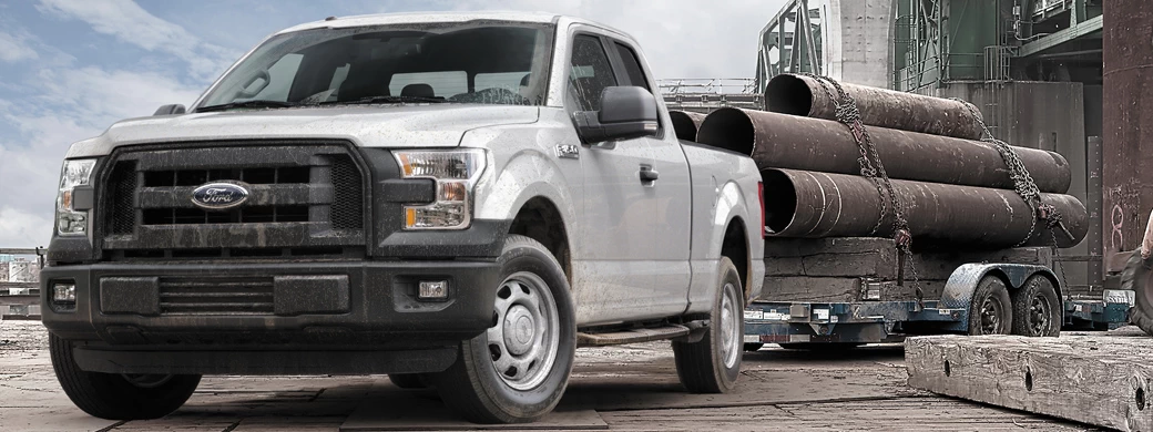 Обои автомобили Ford F-150 XL - 2015 - Car wallpapers