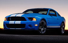 Обои автомобили Ford Mustang Shelby GT500 - 2010