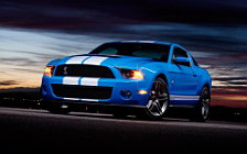 Обои автомобили Ford Mustang Shelby GT500 - 2010