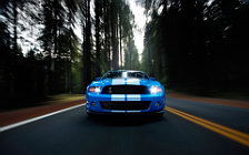 Обои автомобили Ford Mustang Shelby GT500 - 2010