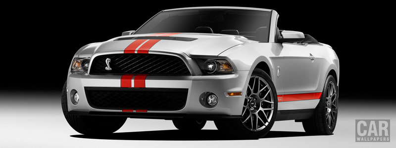 Обои автомобили Ford Shelby GT500 Convertible - 2011 - Car wallpapers