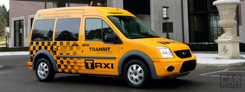 Обои автомобили Ford Transit Connect Taxi - 2011 - Car wallpapers