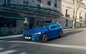 Обои автомобили Ford Focus ST-Line - 2018