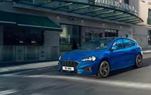 Обои автомобили Ford Focus ST-Line - 2018