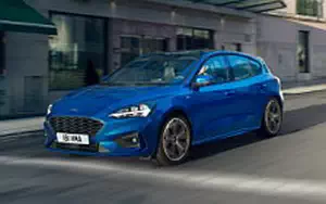 Обои автомобили Ford Focus ST-Line - 2018