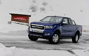 Обои автомобили Ford Ranger Limited Super Cab - 2015