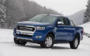 Обои автомобили Ford Ranger Limited Super Cab - 2015