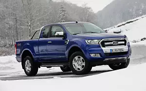 Обои автомобили Ford Ranger Limited Super Cab - 2015