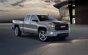 Обои автомобили GMC Sierra 1500 SLE Double Cab Carbon Edition - 2015
