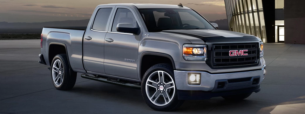 Обои автомобили GMC Sierra 1500 SLE Double Cab Carbon Edition - 2015 - Car wallpapers