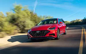   Hyundai Sonata Limited (Calypso Red) US-spec - 2019
