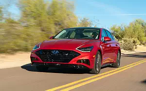   Hyundai Sonata Limited (Calypso Red) US-spec - 2019