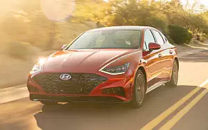   Hyundai Sonata Limited (Calypso Red) US-spec - 2019