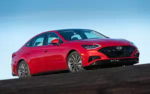   Hyundai Sonata Limited (Calypso Red) US-spec - 2019