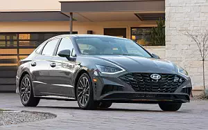   Hyundai Sonata Limited (Portofino Gray) US-spec - 2019