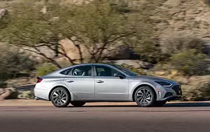   Hyundai Sonata Limited (Shimmering Silver Pearl) US-spec - 2019