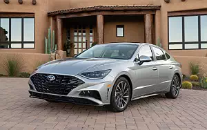   Hyundai Sonata Limited (Shimmering Silver Pearl) US-spec - 2019