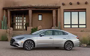   Hyundai Sonata Limited (Shimmering Silver Pearl) US-spec - 2019