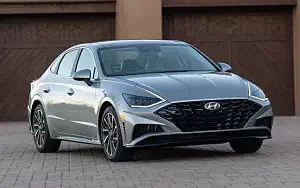   Hyundai Sonata Limited (Shimmering Silver Pearl) US-spec - 2019