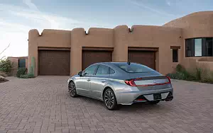   Hyundai Sonata Limited (Shimmering Silver Pearl) US-spec - 2019