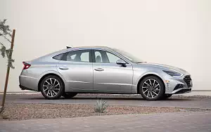   Hyundai Sonata Limited (Shimmering Silver Pearl) US-spec - 2019