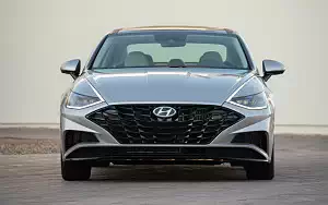   Hyundai Sonata Limited (Shimmering Silver Pearl) US-spec - 2019