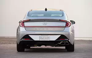   Hyundai Sonata Limited (Shimmering Silver Pearl) US-spec - 2019