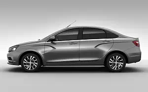 Обои автомобили Лада Веста Exclusive - 2016