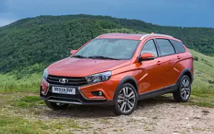 Обои автомобили Lada Vesta SW Cross - 2017