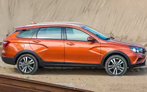 Обои автомобили Lada Vesta SW Cross - 2017