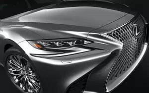   Lexus LS 500 US-spec - 2017
