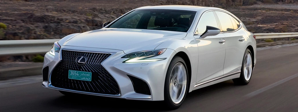   Lexus LS 500h AWD (Sonic White) - 2017 - Car wallpapers