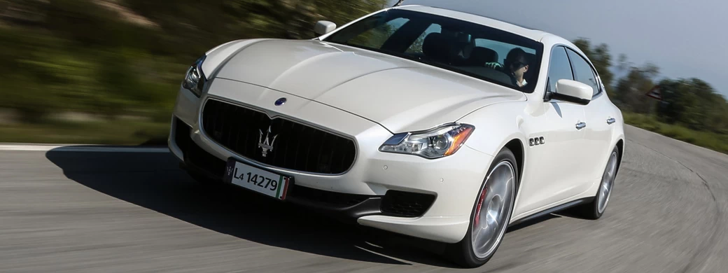 Обои автомобили Maserati Quattroporte S - 2015 - Car wallpapers