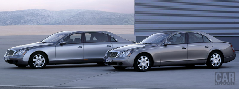   Maybach 57 and Maybach 62 - 2002 - Car wallpapers
