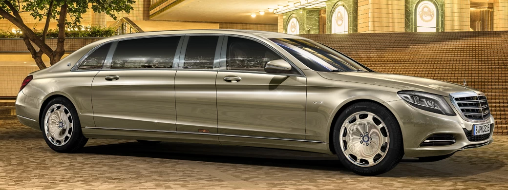   Mercedes-Maybach S 600 Pullman - 2016 - Car wallpapers
