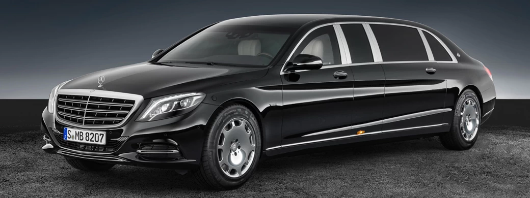   Mercedes-Maybach S 600 Pullman Guard - 2016 - Car wallpapers