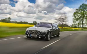   Mercedes-Maybach S 580 4MATIC (Nautical Blue/High-Tech Silver) - 2021