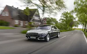   Mercedes-Maybach S 580 4MATIC (Nautical Blue/High-Tech Silver) - 2021