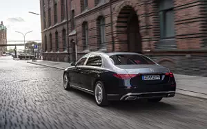   Mercedes-Maybach S 580 4MATIC (Nautical Blue/High-Tech Silver) - 2021