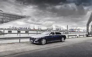   Mercedes-Maybach S 580 4MATIC (Nautical Blue/High-Tech Silver) - 2021