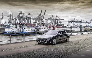   Mercedes-Maybach S 580 4MATIC (Nautical Blue/High-Tech Silver) - 2021