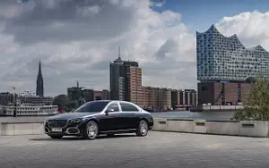   Mercedes-Maybach S 580 4MATIC (Nautical Blue/High-Tech Silver) - 2021