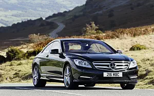 Обои автомобили Mercedes-Benz CL500 AMG Sports Package UK-spec - 2009