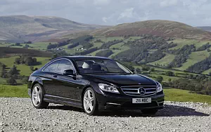 Обои автомобили Mercedes-Benz CL500 AMG Sports Package UK-spec - 2009