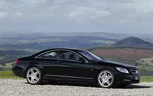 Обои автомобили Mercedes-Benz CL500 AMG Sports Package UK-spec - 2009