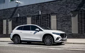 Обои автомобили Mercedes-Benz EQS SUV 450 4MATIC AMG Line UK-spec - 2023