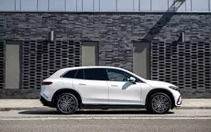 Обои автомобили Mercedes-Benz EQS SUV 450 4MATIC AMG Line UK-spec - 2023