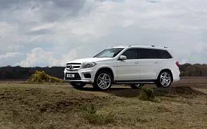 Обои автомобили Mercedes-Benz GL350 BlueTEC AMG Sports Package UK-spec - 2013