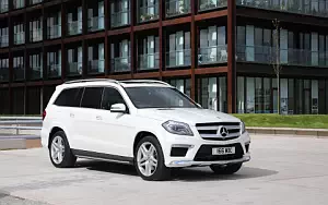 Обои автомобили Mercedes-Benz GL350 BlueTEC AMG Sports Package UK-spec - 2013